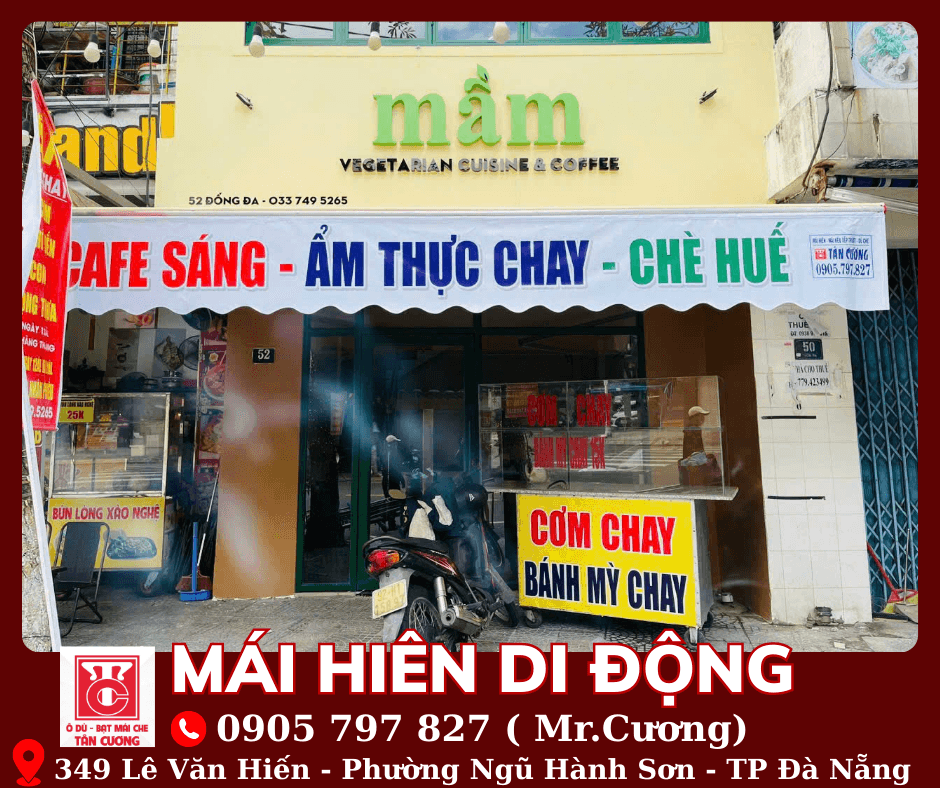 Mái hiên di động tay quay - ảnh 3