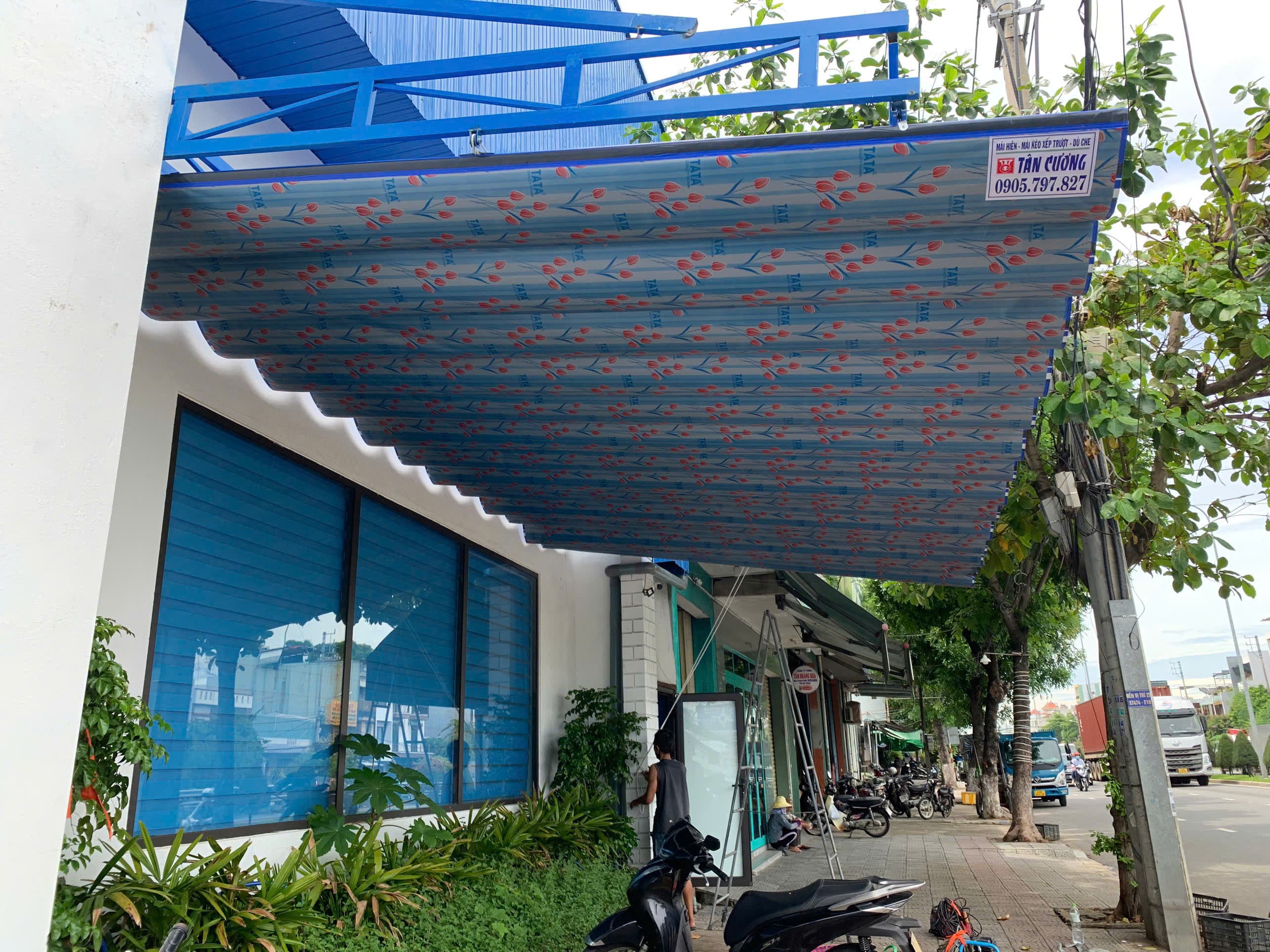Mái xếp lượn sóng thủ công - ảnh 9