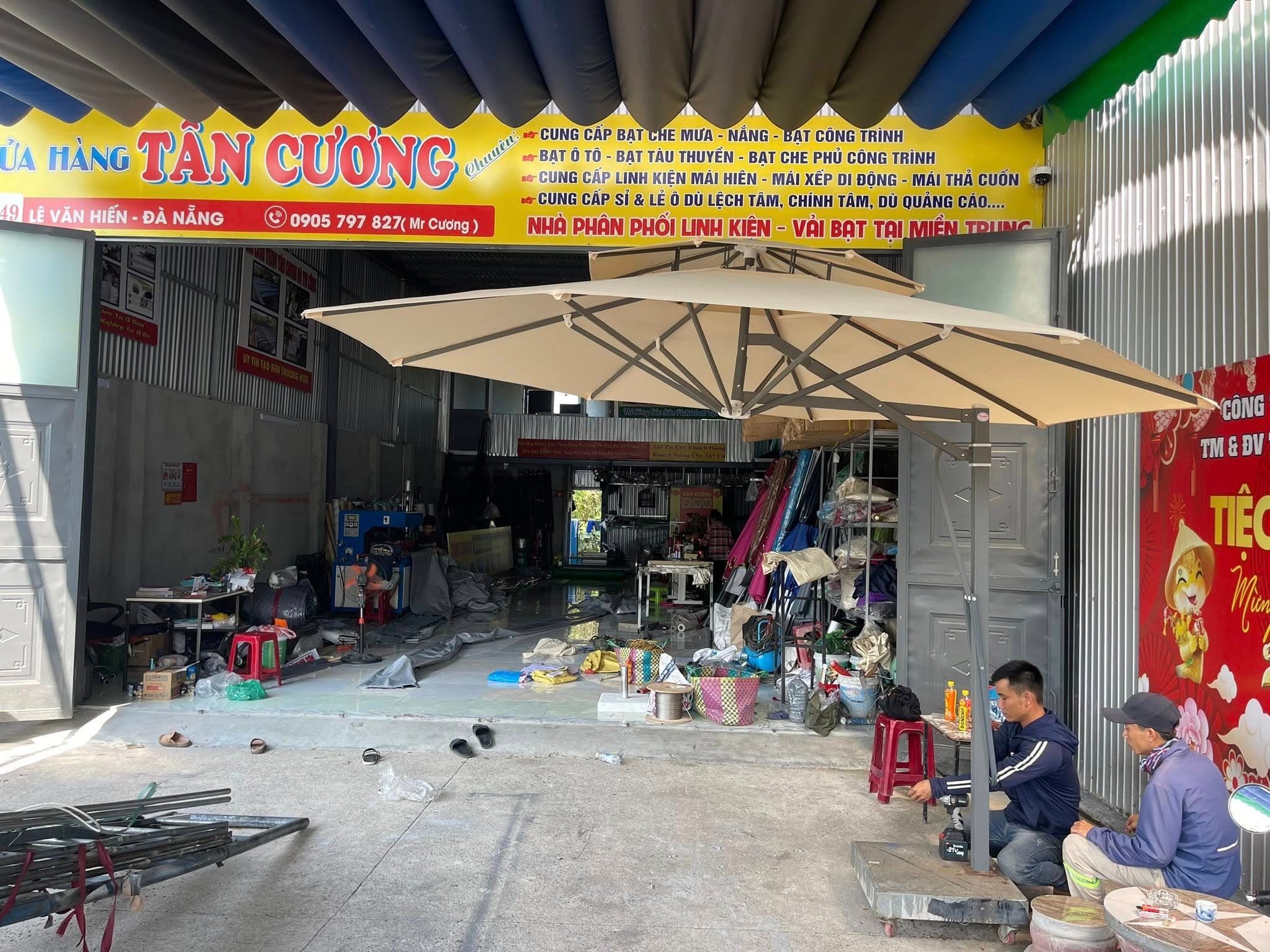 Cung cấp dù che ngoài trời chuyên nghiệp tại Đà Nẵng – Bảo hành 12 tháng