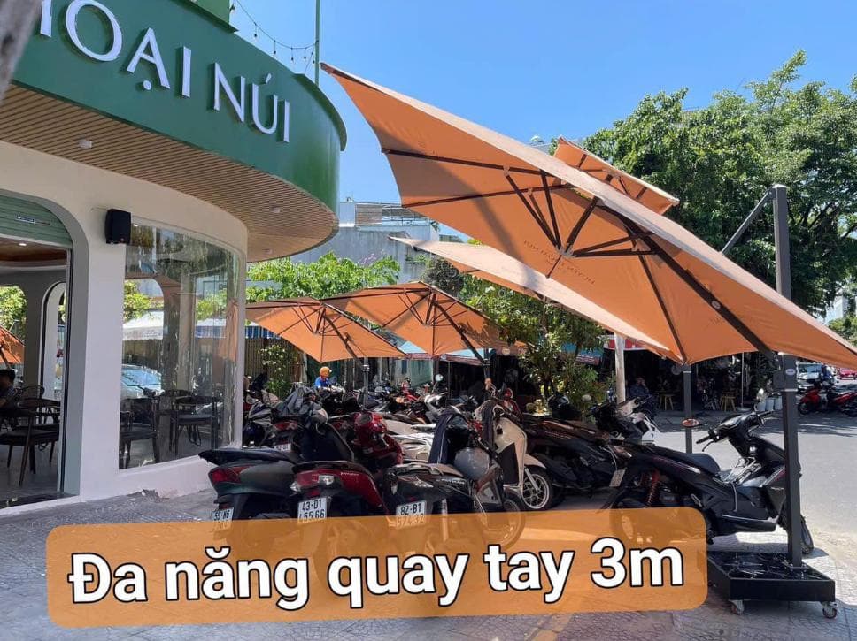 Địa chỉ bán dù che giá rẻ tại Đà Nẵng – Bảo hành chuyên nghiệp