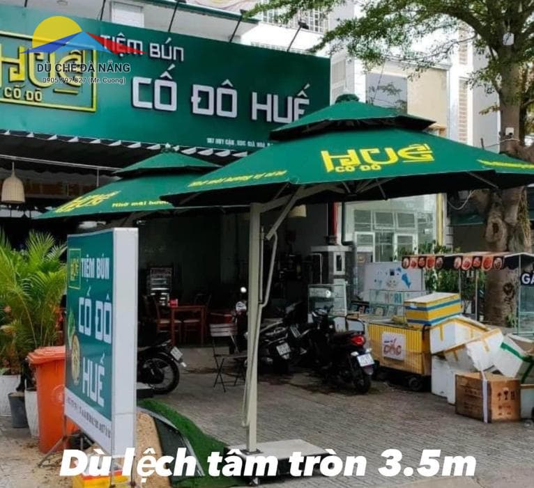 Nhận lắp đặt dù che Đà Nẵng – Đội ngũ kỹ thuật chuyên nghiệp