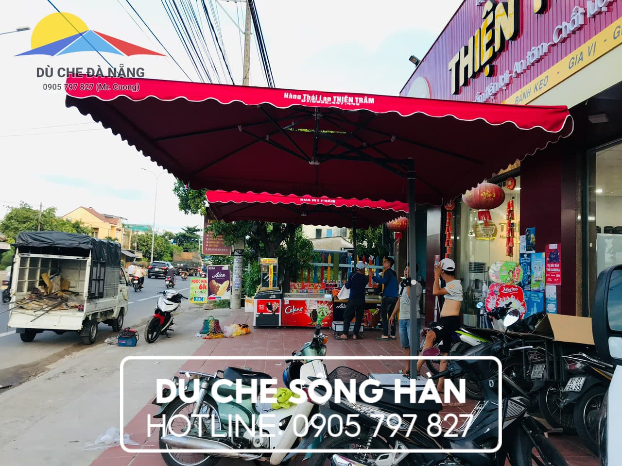 Cung cấp dù che giá rẻ cho sự kiện chuyên nghiệp tại Đà Nẵng
